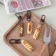 Baguette animal keychain for best friendsbag Cute cartoon student bag gift