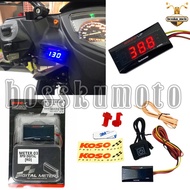 KOSO MINI RPM METER DIGITAL SQUARE LCD DISPLAY METER TACHOMETER GAUGE