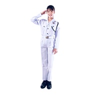 Baju PBSM Bulan Sabit Merah Lengan Panjang / St John Long Sleeve Shirt / PBSM Uniform Seragam Persat