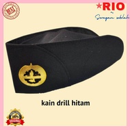 Peci Topi pramuka penegakpembina putra / putri plus emblim