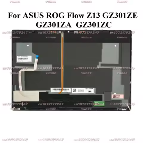 Replacement Screen for ASUS ROG Flow Z13 GZ301ZE Touchscreen Assembly GZ301ZA GZ301ZC Display Digiti