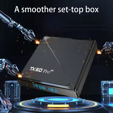 Android 16 Smart TV Box 16GB 256GB Set Top Box 14K 2.4G/5G Dual WiFi Android Box with Remote