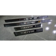 Honda Civic FE FK5 TYPE R 2022-2025 Carbon Fibre Finishing Outer Sill Plates