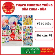 Yogurt Pudding Jelly - Egg Pudding - Coconut Pudding Jelly - Blister Of 30 Super Delicious Boxes - Ducoc _ Anvat