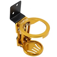 อุปกรณ์ตกแต่งรถจักรยานยนต์ Super Hot Aluminum Alloy Folding Cup Holder สำหรับ Honda Wuyang F125 NWF1