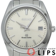 精工Grand Seiko男士石英錶 SBGX063/9F62-0AB0，含原廠錶盒和保固卡。不鏽鋼材質，銀色，拋光處理，成色極佳。 [二手]