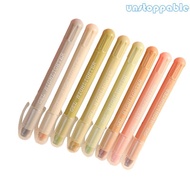 Un* 8 Pcs Highlighters Set Aesthetic Highlighter Markers Gel Highlighter Pen Bible Marker Pen Office