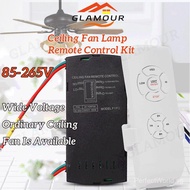 【In stock】[SG] 85-265V Fanco Remote Control Ceiling Fan Remote Control replacemen Fan Receiver with 