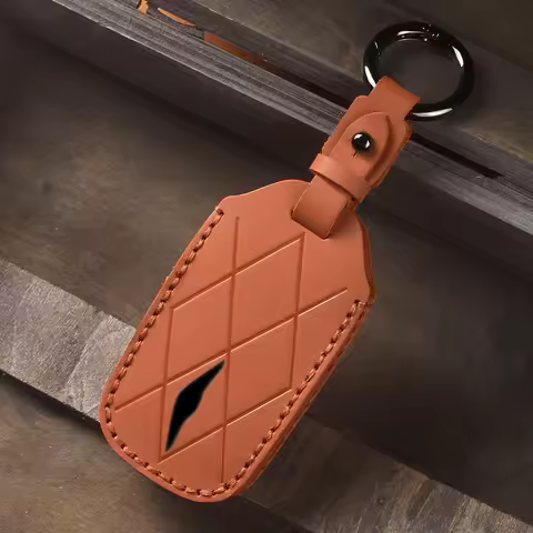 For Hyundai Genesis G80 2023 2024 2025 G70 G90 G90RS4 GV60 GV80 Leather Car Key Bag Cover Case