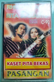kaset pita bekas dangdut Rhoma irama vs rita pasangan