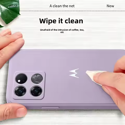 Liquid Silicone Case for Moto Signature Edge 70 Ultra Fusion+ 60 Pro 50 Neo G87 G77 G67 G57/47/37/17