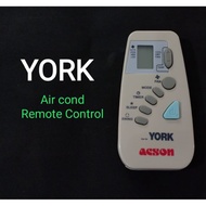 York Air Conditional Remote Acson