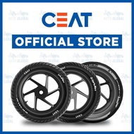 90/100-10  TL Ceat Zoom X3 90/100 - 10 Tubeless Motorcycle Tire
