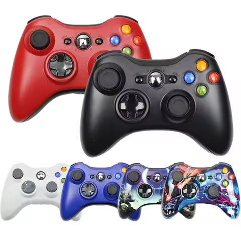2.4G Wireless Gamepad For Xbox 360 Console Controller Receiver Controle For Microsoft Xbox 360 Game 