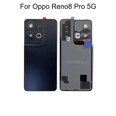 New Back Glass For Oppo Reno8 Pro 5G Back Cover Hard Battery Case CPH2357 Rear Housing Door For Reno