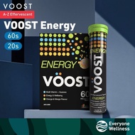 [Local Delivery] VOOST Energy Effervescent Vitamin Supplement (Support Energy Production) 20 / 60 Co