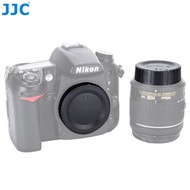 JJC L-R16 F Mount Body Cap Cover &amp; Rear Lens Cap for Nikon D3500 D3400 D3300 D3200 D5200 D5300 D5500 D5600 D7200 D7500 D850 D800 D810 D780 D750 D610 D500 D600 D5 D4 D3 Camera Replaces Nikon BF-1A/BF-1BLF-4