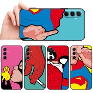 Soft black phone case for Samsung A11 A12 A13 A14 A15 A16 A20 A20S A21 Marvel Movie Parodies casing 
