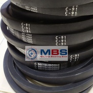 VANBELT FAN BELT TYPE C 91 BRAND BANDO & MITSUBOSHI C91