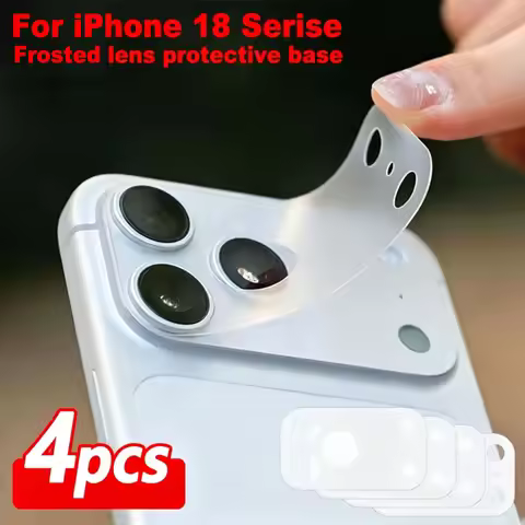 NNBILI 4pcs Precision-Cut Matte Lens Protector for iPhone 18 Pro Max 18 Pro 18 17 – 9H Hardness, Ant