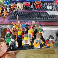 Dồ chơi giáo dục trẻ _ Bộ 40 lê gô minifigure lắp ghép (tặng đế đứng) V30