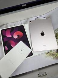 apple ipad Air5 WiFi+5G行動網路 64GB 粉+鍵盤套組(筆)
