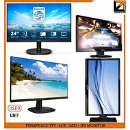 PHILIPS LCD TFT / LCD / LED , 273V5L 253V7L 244EL2 240B  241 B7Q 241 BQU
