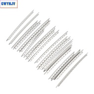 GWYNJV 20pcs ​Fretwire Set​, ​Copper 2.0mm Width​ Guitar Fret Wire​, Durable ​Chrome ​Luthier Tools​