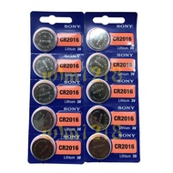 SONY BATTERY CR2032 /CR2016 /CR1220 /CR1620 /CR1616 /CR1632 /CR2025 Car key controller button batter