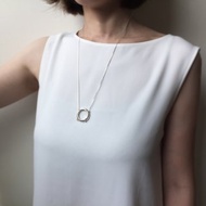 【出清】Lifebuoy necklace_ 救生圈項鍊 | 925純銀 僅此一件