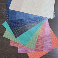 /Simple Gradient Background Board Household Dining Table Placemat Thickened Woven Heat Insulation Pa