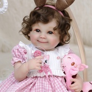 UVPI 55cm Simulation Rebirth Doll, Baby Model, With Full Glue, To Accompany All Silicone, Can Be Use
