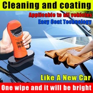 One wipe and it will be bright windshield coating car glass coating windscreen cermin kereta glass c