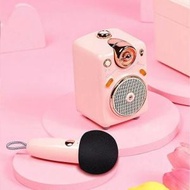 Divoom - Fairy-OK 迷你多功能便攜卡拉OK藍牙喇叭套裝 - 粉紅色