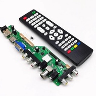 ZS.63W.A8R00 DVB-C DVB-T2 DVB-T 3663 Universal LCD TV Controller Driver Board UPGRADE 3463A Russian 
