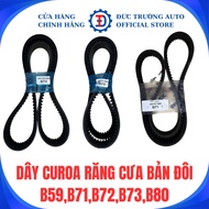 Double Serrated Belt (Dual) B59,B71,B72,B73,B80 - GENUINE PRODUCTS