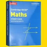 Collins Cambridge IGCSEนักเรียนหนังสือภาษาอังกฤษต้นฉบับCambridge IGCSEคณิตศาสตร์ทดสอบนักเรียนหนังสือหนังสือสำหรับการศึกษาในต่างประเทศเตรียมหนังสือภาษาอังกฤษรุ่นหนังสือภาษาอังกฤษ