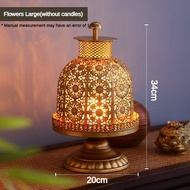 Vintage Decorative Candle Holder Ramadan Lantern Moroccan Style Candle Holder Metal Table Lantern De
