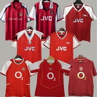 2002/04 Arsenal Home Retro Jersey 2004/05 Arsenal Away Jersey 1991/93 Arsenal Jersey 1994/95 Arsenal Retro Jersey(The Name And Number Can Be Customized For Free)