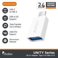 Aukey CB-A1USB 3.0 to USB-C Adapter (NON PACKING) - Putih