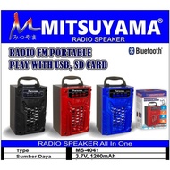 BEST PRODUK MITSUYAMA SPEAKER BLUETOOTH RADIO SPEAKER AKTIF SPEAKER