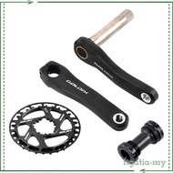 [FigatiaMY] Kids Bike Crankset 28T Chainring Components Easy Installation Sturdy Crank Arm