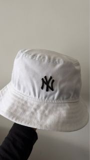 New Era NY Yankees 白色漁夫帽