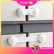 【PLAYFUL】Multi-function Child Baby Safety Lock Cupboard Cabinet Door Drawer Security Adjustables