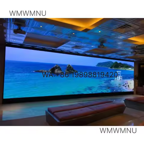 Wmwmnu Indoor P2 LED Video Panel Display Screen for TV Studio Meeting Room customized product