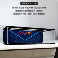 กล่องเก็บของแบบใสอะคริลิกสำหรับเก็บรถแข่ง F1 Red Bull RB20F1 รุ่น Oracle 42206 ป้องกันฝุ่น กล่องเก็บ