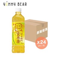 伊右衛門 玄米茶 600ml x 24(原箱)(平行進口)