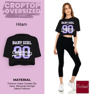 Crop Baby Girl Oversize Crop Top Women's Crop Top Crop Top