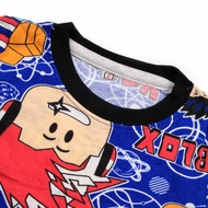 (1Y-11Y) BLUE R0BL0X Full Cotton Kids Pajamas - Pyjamas Sleepwear Boy Night Wear Baju Tidur Budak Ka