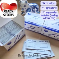 Alcohol Pads with 75% Ethyl Alcohol Swab Pads